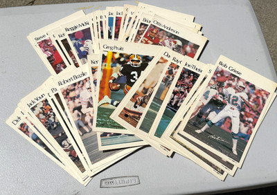 1978 Marketcom NFL mini Posters alternate ver of Payton Complete Set of 50 1981?