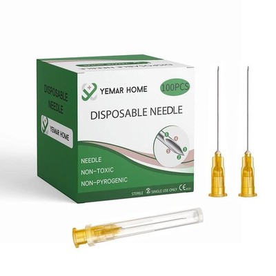 25g 1.5 Inch Needle, 25 Gauge Needles 1.5 Inch, Hypodermic Needles，（100pa wbr/ c