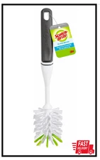 Scotch-Brite Glass and Water Bottle Brush, Long-Lasting Bristles, Safe On Multip