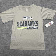 Seattle Seahawks Official NFL Youth Kids Size L 12/14 T-Shirt New With Tags