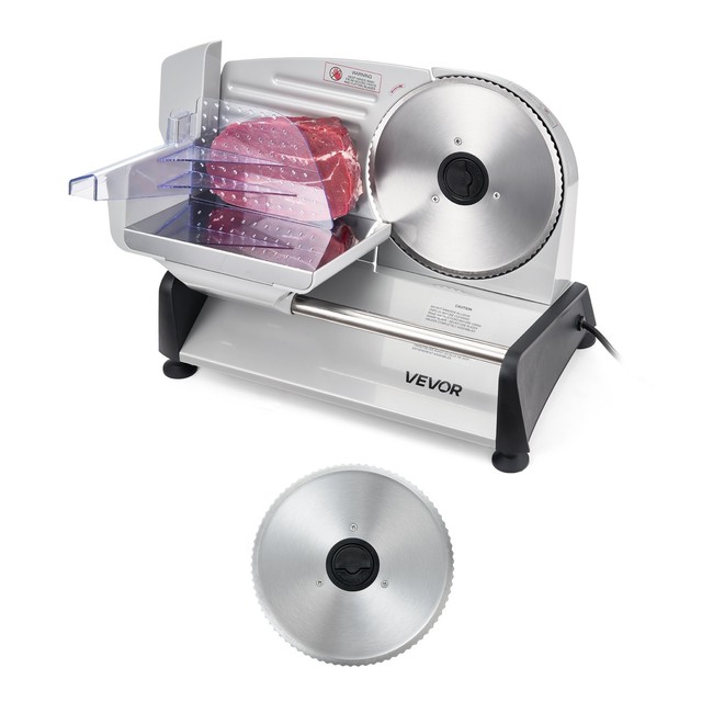VEVOR 7.5-Inch 200W Home Meat Slicer