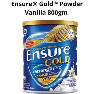 Ensure Gold Powder VANILA - Strength & Immunity Support - 800g