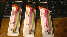Bomber crankbait, "long A", 3 ct, nip, 1/2 oz, free shipping