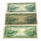 1914 Series $10 U.S. Federal Reserve Large Size Note Lot of 9 NR #C925-5 — photo 7