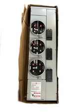 Ge Tmpr8312rf Ringless Modular Metering Meter Stack 800a 3-socket 208y120vac Ge Tmpr8312rf Ringless Modular Metering Meter Stack 800a 3-socket 208y120vac