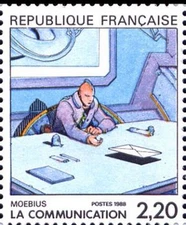 France Yvert Number 2507 BD Moebius 1988