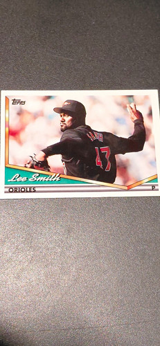 1994 Topps Traded Lee Smith #100T card