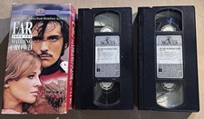 FAR FROM THE MADDING CROWD (1967) 2-Tape USED VHS JULIE CHRISTIE TERENCE STAMP