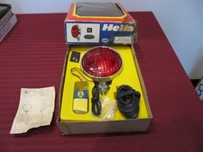 Nos Vintage 1970s German Hella Accessory Chrome Rear Red Fog Light K8433