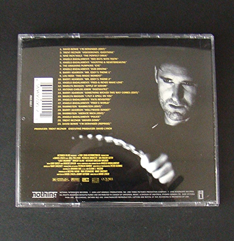 Lost Highway Original Motion Picture Soundtrack CD 1996 Trent Reznor Rare 90s - Image 3 of 3