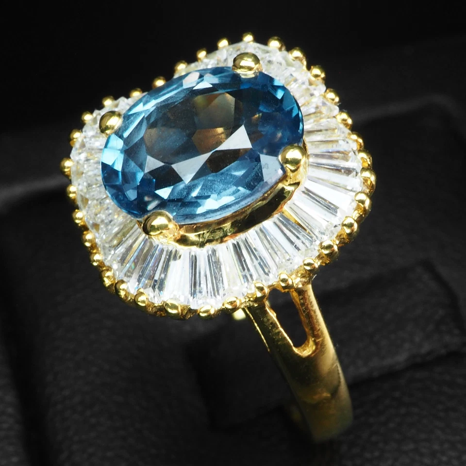 Anelli Precious Color Change Spinello in argento sterling 925 da 3,35... - Immagine 4 di 4