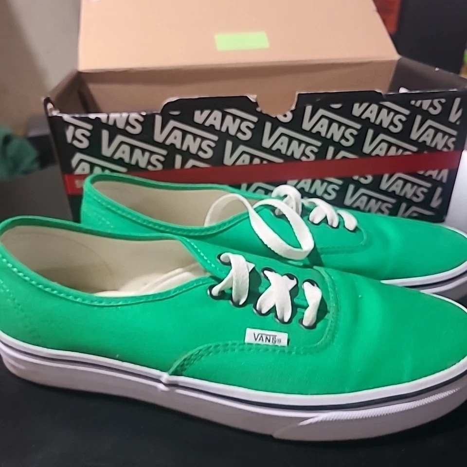 Vans Skate Auténtico - Negro/Verde - VN0QER144 Foto 2 de 4
