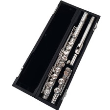 Pearl Flute PF 525 Flute with Silver Hard Case