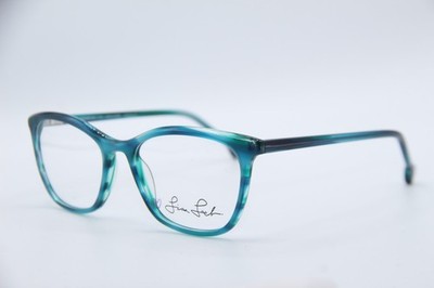 NEW LISA LOEB CLASSIQUE BEYOND 194 C2 AQUA HORN AUTHENTIC EYEGLASSES 53-18