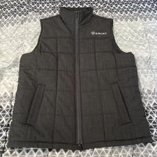 Ariat Crius Insulated Concealed Carry Vest Mens Size M Water Resistant Full Zip