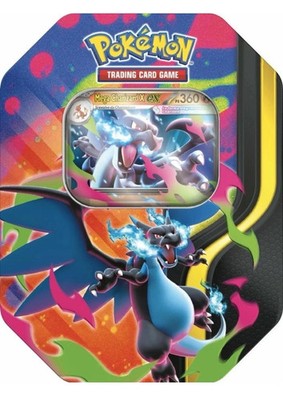 Pokemon Sammel Tin Mega Charizard X ex DEU Sealed
