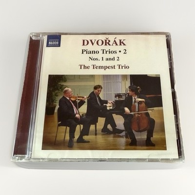 Dvorak Piano Trios Nos 1 & 2 Audio CD Tempest Trio Chamber Music 2017 NEW Sealed