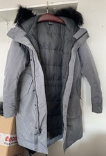 Nike Down Fill Daunen warme Jacke Parka Winter Mantel Grau S (L /XL) BV4751021
