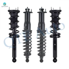 Set of 4 Front-Rear Quick Complete Strut-Coil Spring For 2001-2005 Lexus IS300