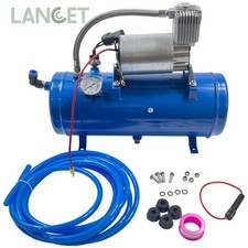 150psi Air Compressor With 6 Liter Tank Dc 12v For Train Horns Motorhome Tires 150psi Air Compressor With 6 Liter Tank Dc 12v For Train Horns Motorhome Tires