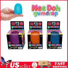 Nee Doh Gumdrop - Blue Organe Purple - New FAST SHIP LOT OF 3