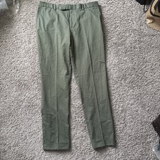 NWT Polo Ralph Lauren Khakis Chino Pant Mens 38 x 34 Green Olive Casual Classic