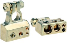 Automotive Battery Terminals With 4ga Out Universal Top Post Each one 
