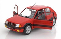 Peugeot 205 Gti 1.9 1988 Phase 1 Rot Solido S1801702 1:18 Rosso Rot Mki Rot