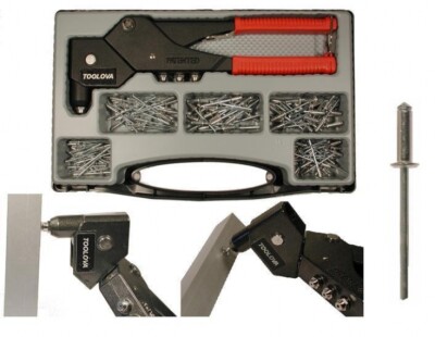 Toolova 4030010 blind rivet tool box rivettool case 5.0, 4030010