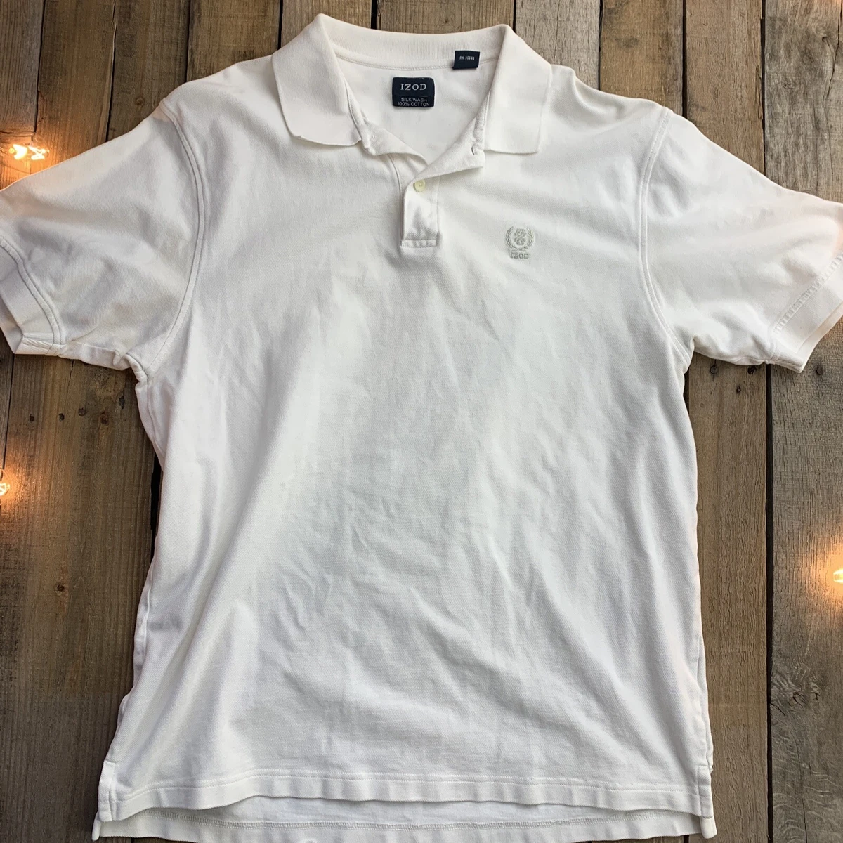 Izod silk top wash polo