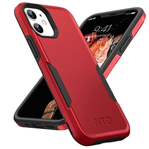 Military Shockproof iPhone 12 Case [2 Layer Structure][Military Grade Anti Red