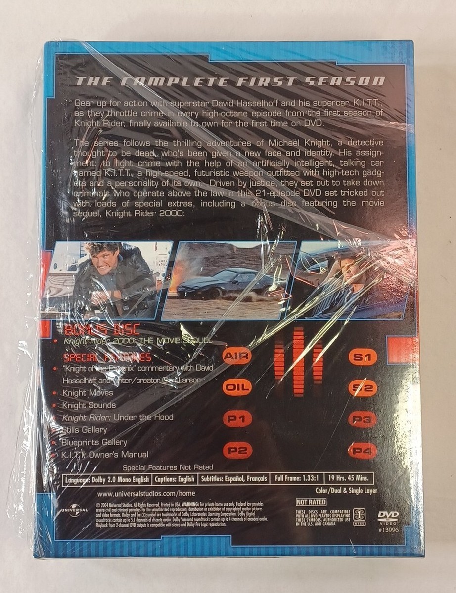 Knight Rider Season One DVD David Hasselhoff | eBay