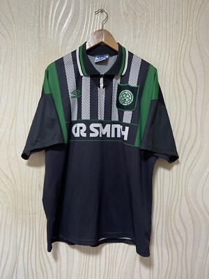 CELTIC 1994 1995 AWAY FOOTBALL SHIRT SOCCER JERSEY UMBRO sz XXL