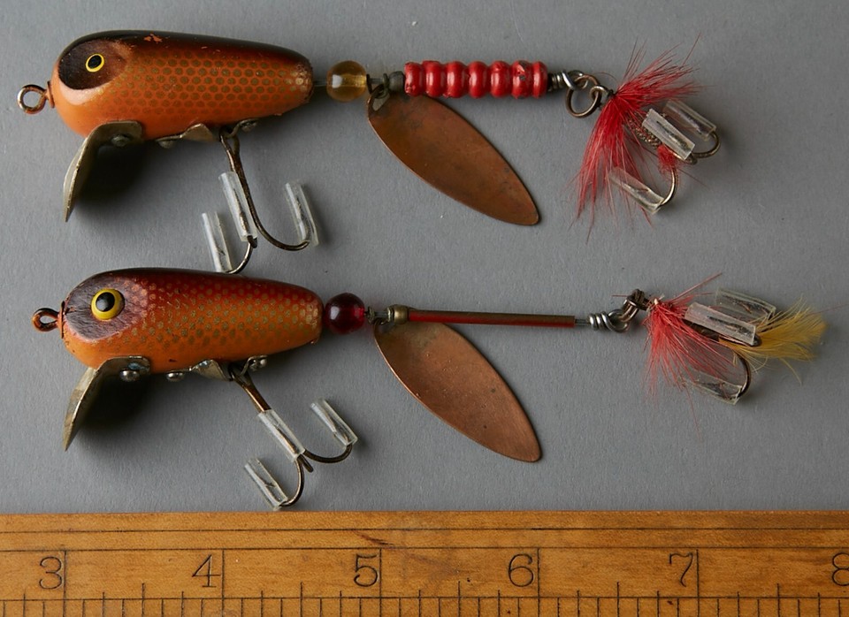 (2) "RARE" ARJON ROBOT SPINNAREN SWEDISH FISHING LURES eBay