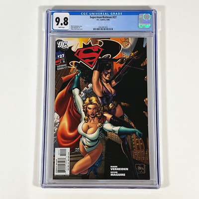 DC Superman Batman #27 CGC 9.8 White Pages Enemies Among Us 2006 Comic
