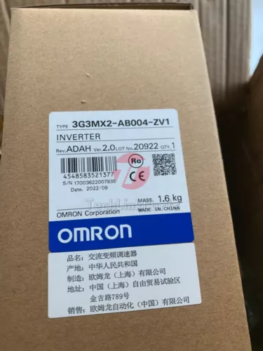 1PCS New Omron 3G3MX2-AB004-ZV1 Inverter 3G3MX2AB004ZV1