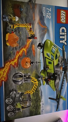 LEGO CITY: Vulkan-Versorgungshelikopter (60123)