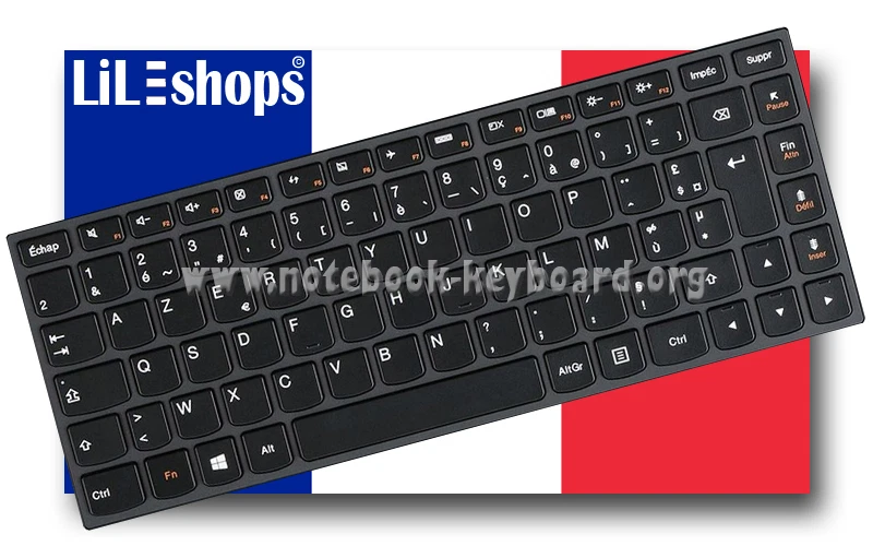 Clavier Français Original Pour Lenovo IdeaPad Yoga 13-2191 13 2191 NEUF