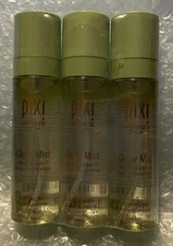 PIXI Glow Mist skintreats 2.7oz X3 -Hibuscus & Argon Oil, New And Sealed 3 Pk