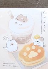 Kamio Nya & Nyan Cat Dessert Mini Memo Pad~KAWAII!!