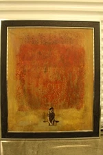 MIL LUBROTH 1926-2004 Signed Original Painting "Elergy"