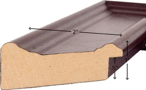 Craig Frame FM97MA 10 x 13-Inch Picture Frame Smooth Wrap Finish 2-Inch Wide New - Picture 4 of 4