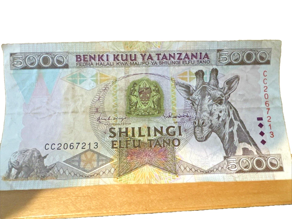 Papel moneda africano variable - Kenia, Tanzania, Swazilandia, Mozambique Foto 4 de 4