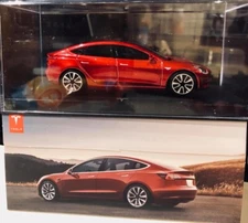 Genuine Tesla Model 3 Collectible Diecast Toy Car 1:43 OEM - New in Box