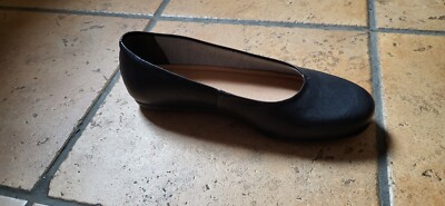 Ballerina Echt Leder 39 schwarz -Ten Point