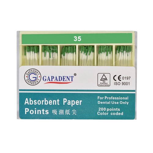 Dental Endodontic Gutta Percha Points &Absorbent Paper Points Taper Color Coded - Picture 43 of 218