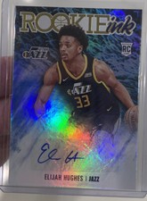 2020-21 PANINI HOOPS ROOKIE INK ELIJAH HUGHES AUTO RC