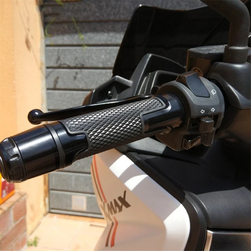 Empuñaduras de manillar de 7/8" aptas para Virago XV YZF R125 R1 R6 FZ6R MT07 FZ8 Foto 2 de 4