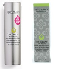 Juice Beauty Stem Cellular Anti-Wrinkle Retinol Overnight Serum,30ML NEW WITHBOX