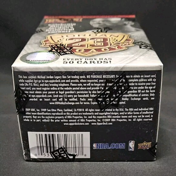 マイケルジョーダン 2009 Legacy カードボックス 2009 Upper Deck Jordan Legacy Factory Sealed Box! | eBay